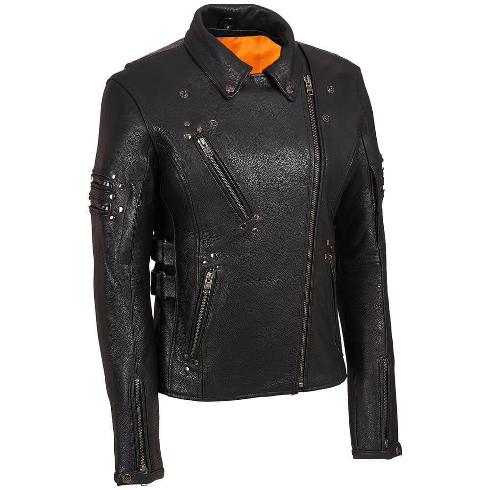 Woman Biker Leather Jackets